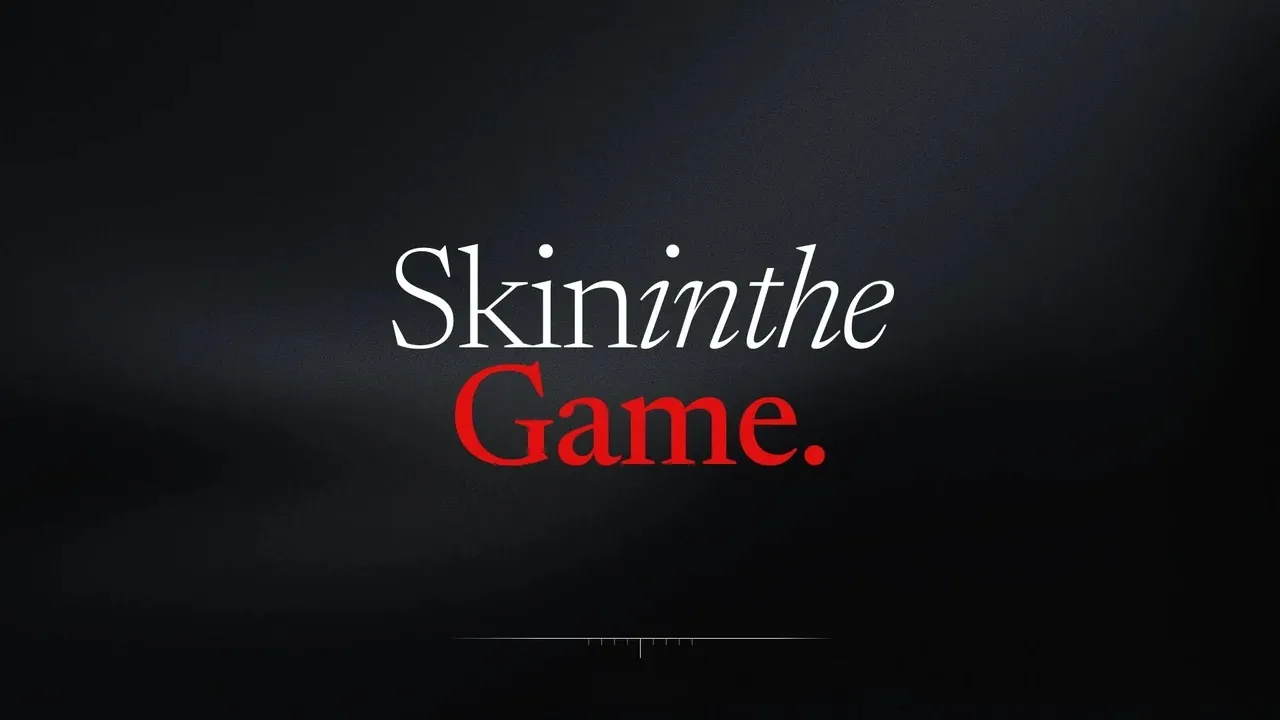 Logotipo de Skin in the Game